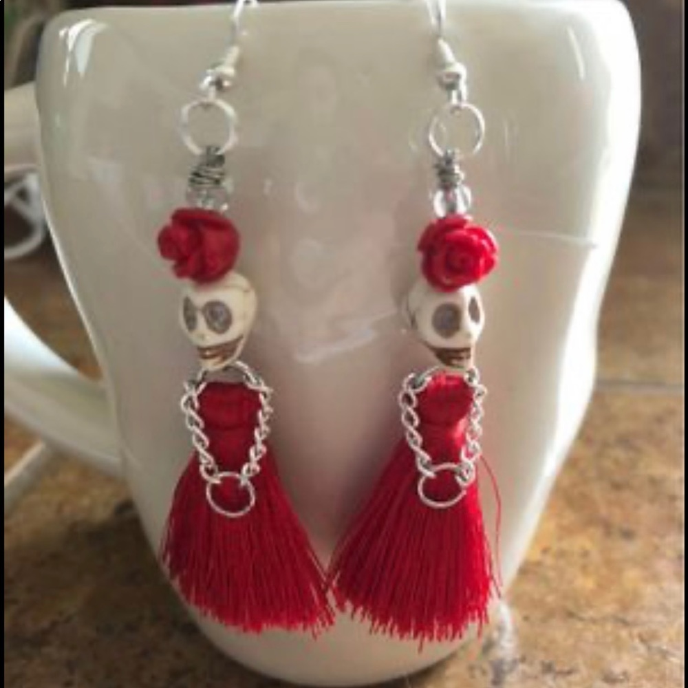Halloween / Dia De Muertos / Skull earrings